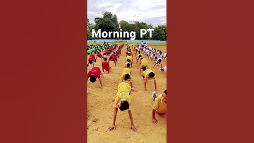 A Clip Of Morning PT in NAVODAYA #shorts #shortvideo #morning