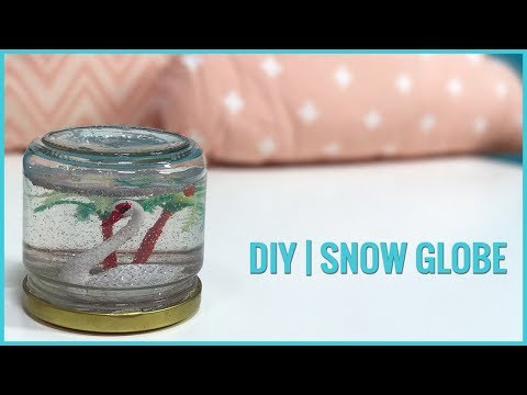 DIY | Snow Globe For Kids ( Easy & Cheap)