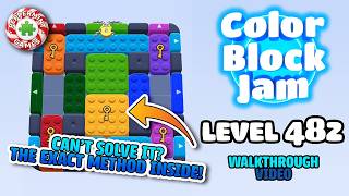 Color Block Jam - Level 482 Walkthrough