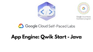 App Engine: Qwik Start - Java ||  Google Developer Essentials || QwikLabs - GSP068