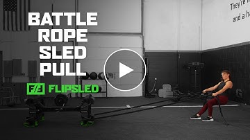FlipSled - Battle Rope Sled Pull