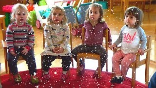 Schnee! Im Winter schneit es - Lieder und Sinneserfahrung - MINIS Kinderkrippe Kita Bad Waltersdorf