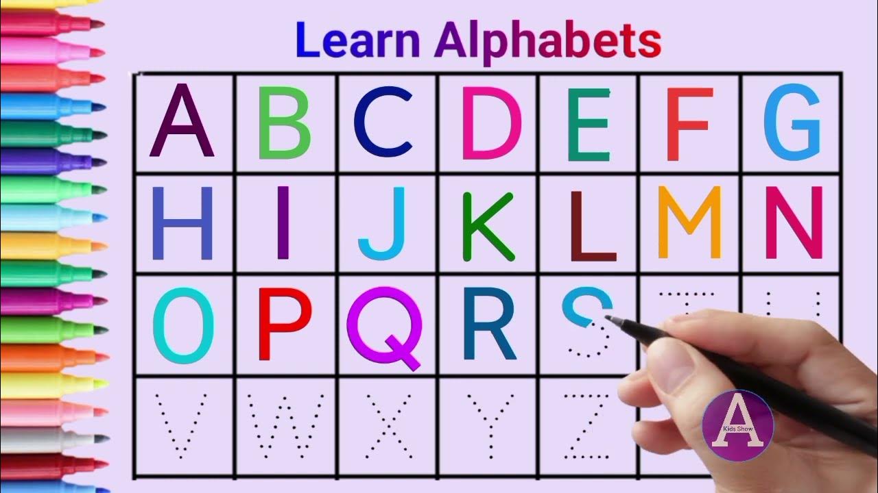 A to z writing practice a to z abc writing alphabet uper case