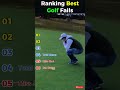 Ranking Best Golf Fails 😭 #shorts