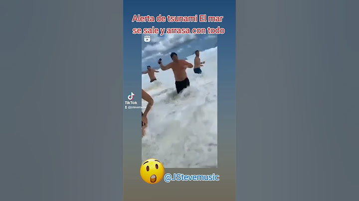 Como olvidar la alerta de tsunami 😧 #reels #tsunami #tendencias #viral #maremoto #terremoto