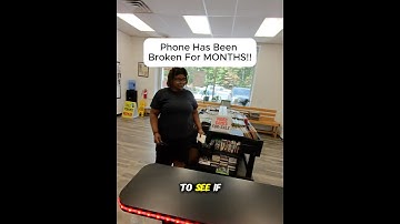 PHONE HAS BEEN BROKEN FOR MONTHS!!! #education #brokenfix #smartphone #problemfix #brokenphone