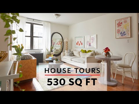 House Tours: Brooklyn Roommates In A Colorful 530 SQ FT Apartment