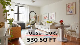 House Tours: Brooklyn Roommates In A Colorful 530 SQ FT Apartment