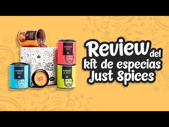 Review del Kit de Especias de Just Spices [2023] ⏩ ¿Están bien combinadas?  🤔 Lo probamos. 