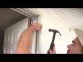 How to repair a storm door that won't close.