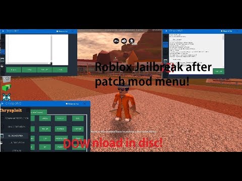 Roblox Jailbreak Mod Menu Free Download Youtube - roblox mod menu jailbreak 2019