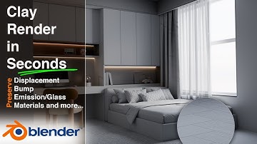 Clay Renders in Blender