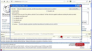 Adblock Plus - Firefox/Chrome extension - Custom Blocking 1
