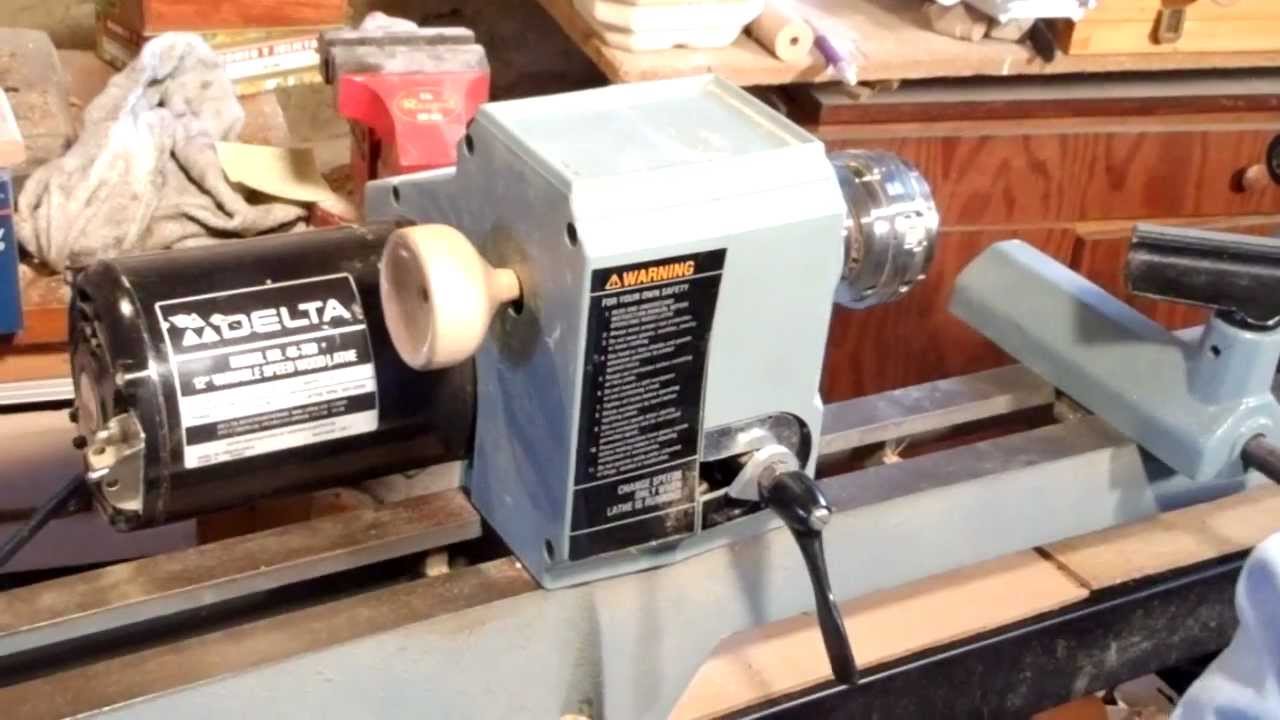 Hand wheel for Delta 46-700 wood lathe - YouTube