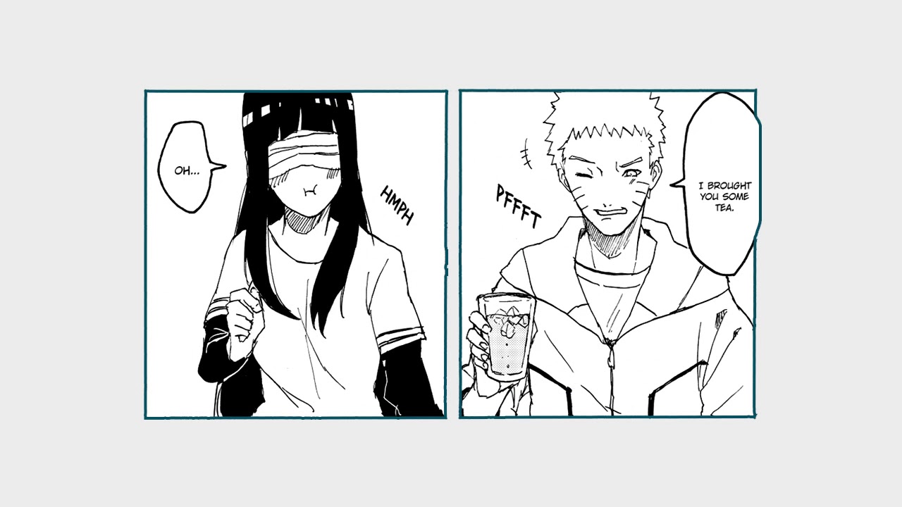 Naruto x Hinata Doujinshi - Seeing her eyes (naruhina)