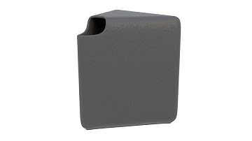 3D model of a flower pot. Superhive, CGtrader, Cults3d (no sound)