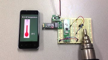 Arduino Bluetooth Android Phone Project "Temperature Sensor Control"(온도 센서 제어)