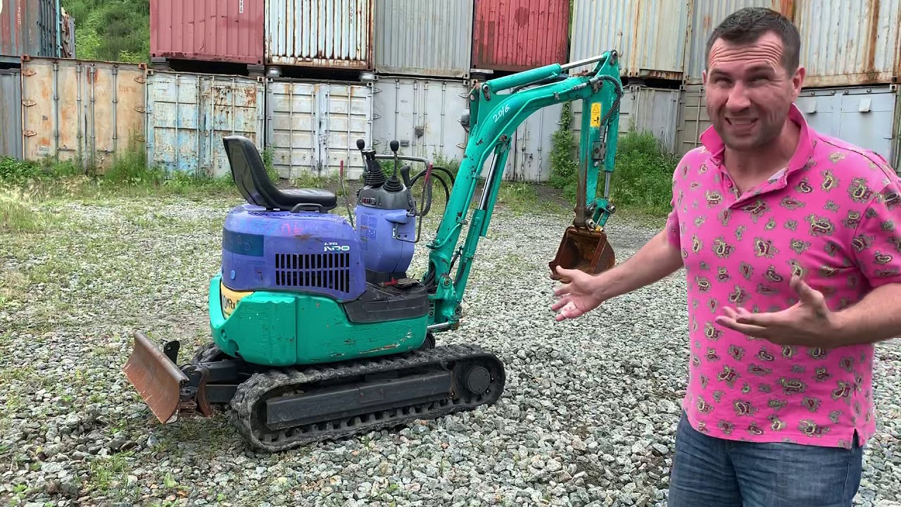 Экскаватор Камацу рс10 - YouTube