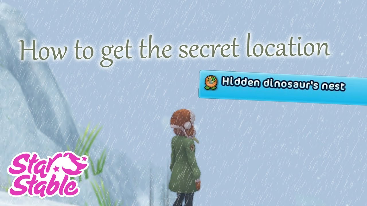 Star Stable Online How To Get The Secret Location Hidden Dinosaurs