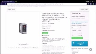 Comprar arrancadores suaves Danfoss Drives
