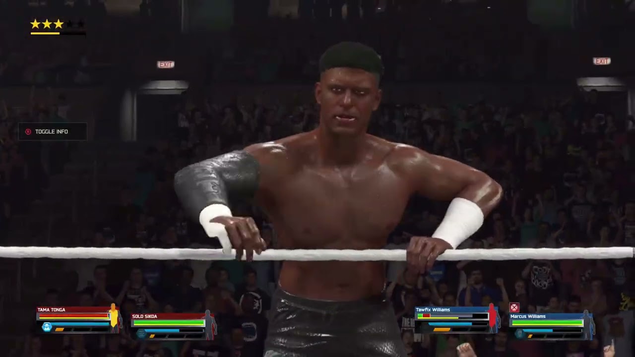The Williams vs Solo Sikoa & Tama Tonga - WWE 2K25 