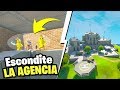 JUGAMOS ESCONDITE EN **LA AGENCIA** SEASSON 2 - FORTNITE ESCONDITE