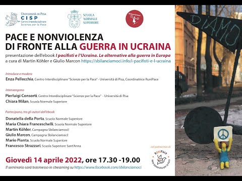 Pace e nonviolenza di fronte alla guerra in Ucraina