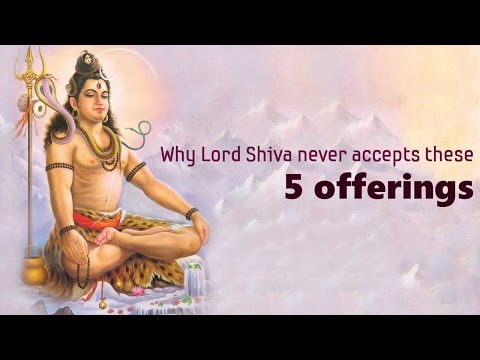 Why Lord Shiva never accepts these 5 offerings? | Shravan Maas | Shivratri