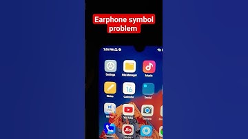 How to remove Headphones symbol Mi phone | Earphone problem solution #earphone