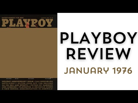PLAYBOY Magazine January 1976 Playmate Daina House, Elton John, Robert Ardrey, Vladimir Nabokov