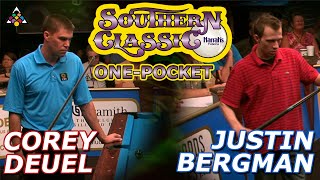 KILLER ONE-POCKET: Corey DEUEL vs Justin BERGMAN - 2013 SOUTHERN CLASSIC TOURNAMENT