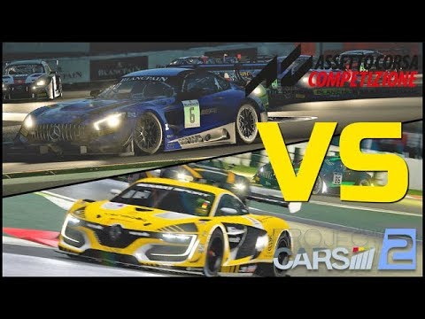 assetto corsa competizione vs project cars 2 assetto corsa competizione vs project cars 2