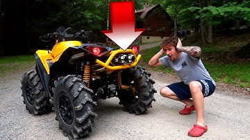 New EMPIRE Dual exhaust for the 2021 Renegade XMR 1000 (LOUD!)