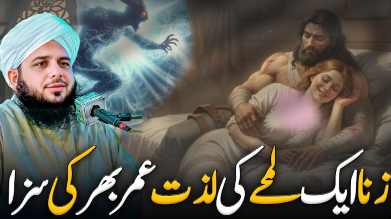 زنا ایک لمحے کی لذت، عمر بھر کی سزا | پیر اجمل رضا قادری کا دل ہلا دینے والا بیان