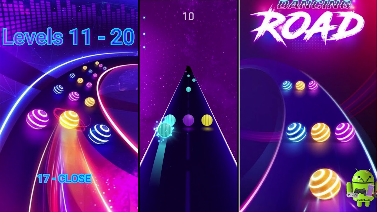 Dancing Road LVL 1120 Gameplay Walkthrough YouTube