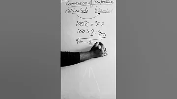 How To Convert 100 Celsius To F Temperature Conversion Temperature Scale 