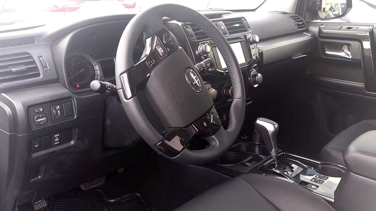 2016 Toyota 4runner TRD PRO interior - YouTube