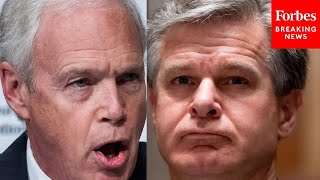 'Those Words Ring Incredibly Hollow': Ron Johnson Lights Into FBI Director Chris Wray