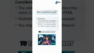Key Considerations for Making Math Accessible | Accessibility Tips