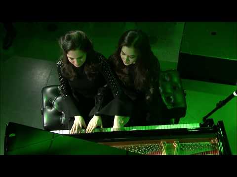 2019 Career Grant recipients Christina & Michelle Naughton, piano duo (Nancarrow)