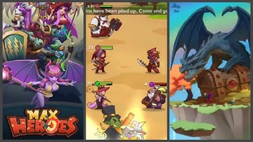 Max Heroes - Afk Arena Idle Gameplay Android Mobile #1