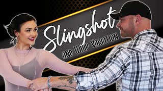 WEST COAST SWING DANCE &quot;Slingshot and Whip&quot; (Intermediate WCS)