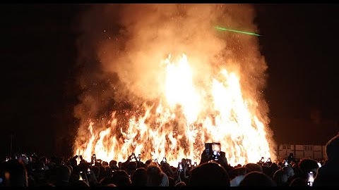 Brockham bonfire night 2025 - short montage 4K