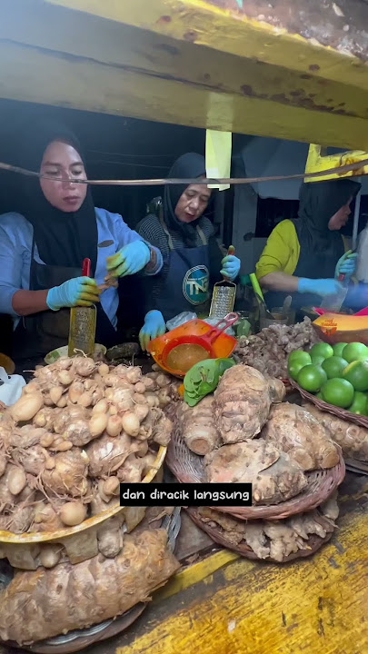 MINUMAN TRADITIONAL JAMU GEROBAKAN, PASAR LAMA TANGERANG