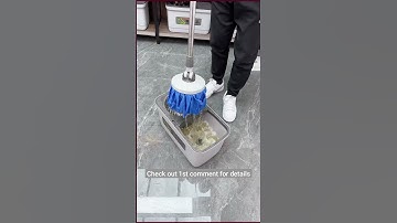 O-Cedar RinseClean Spin Mop & Bucket System | Clean with Clean Water | Removes 99% of Bacteria