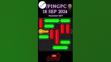 Hamster Kombat | 18 September | Mini key | mini game | Crypto | Keys | Listing 26SEP