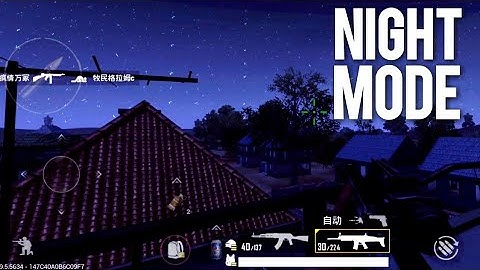 NIGHT MODE on FPP | PUBG Mobile 0.9 | Lightspeed HDR 60fps