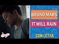 Bruno Mars - It will rain (Karaoke) | CantoYo