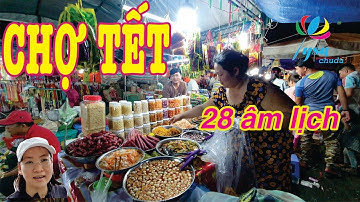 Chợ Hoa Ngày Tết 2020 ✅ Chợ hoa Tết ở Phan Thiết Đêm 28 Tết | Tysu Chu du