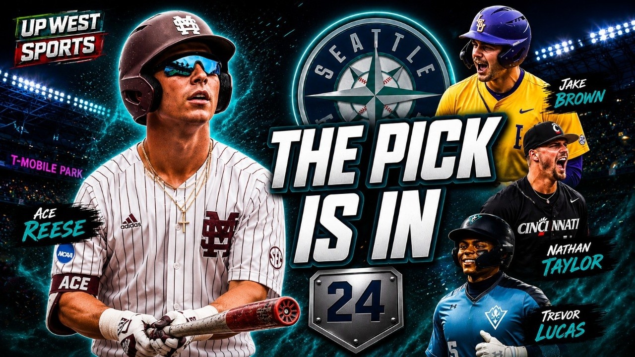 LIVE POST MLB DRAFT TALK: Seattle Mariners Grab 4 On Day 1! | Ep. 63